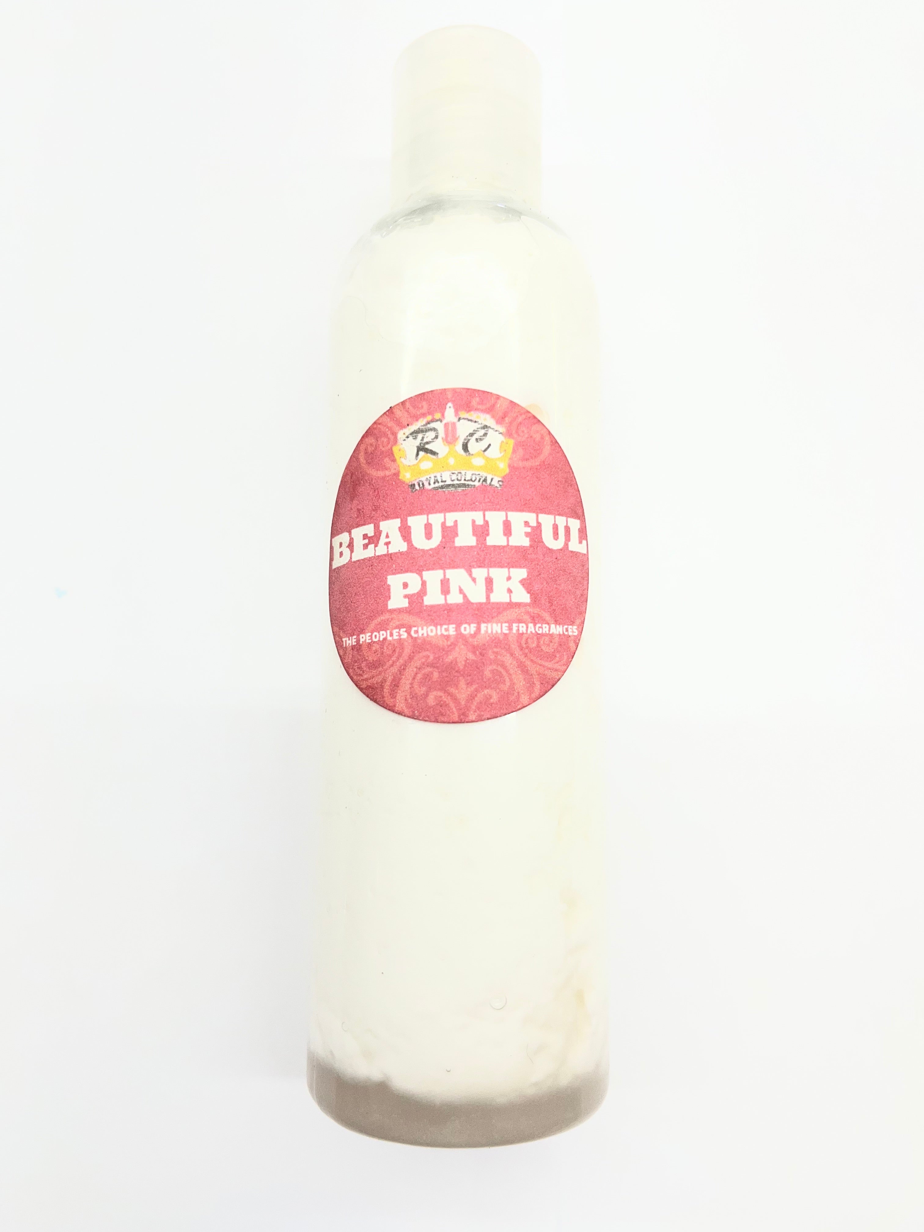 Beautiful Pink Shea Butter Lotion For Women